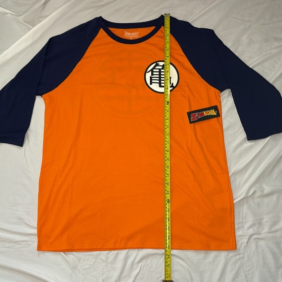 Dragonball Z Goku 3/4 sleeve toei animation men’s large - Picture 2 of 6
